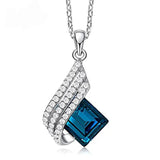 Conjunto de Joyería Aurora Azul