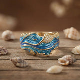 Miralys | Anillo ondulado antiguo