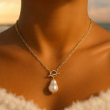 Ahlia | Collar con Colgante de Perla