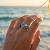 Miralys | Anillo ondulado antiguo