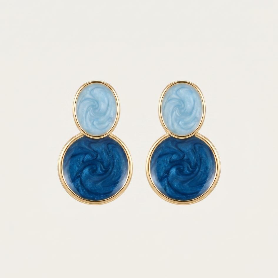 Eliara | Pendientes cielo y fondo marino