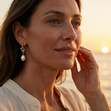 Amani | Pendientes con Perlas
