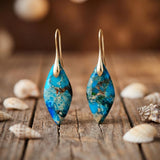 Avelina – Pendientes Azul Mar Elegantes