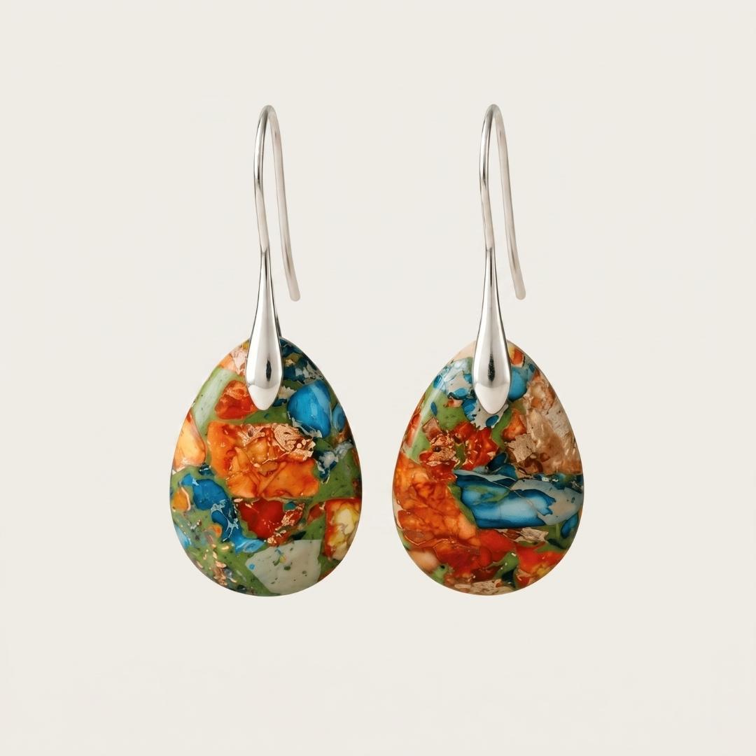 Aristea – Pendientes Multicolores Tropicales