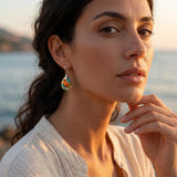 Aristea – Pendientes Multicolores Tropicales