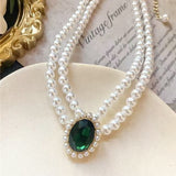 Conjunto de Joyería Esmeralda