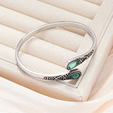 Pulsera Esmeralda Elegante