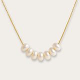 Salima | Collana de perlas brillantes