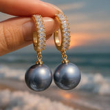 Ashly - Pendientes con perlas
