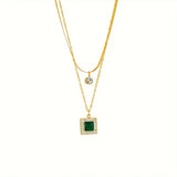 Collar Esmeralda Tirena